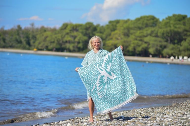 Hamamdoek dames KOLIBRI - 95 x 190 cm