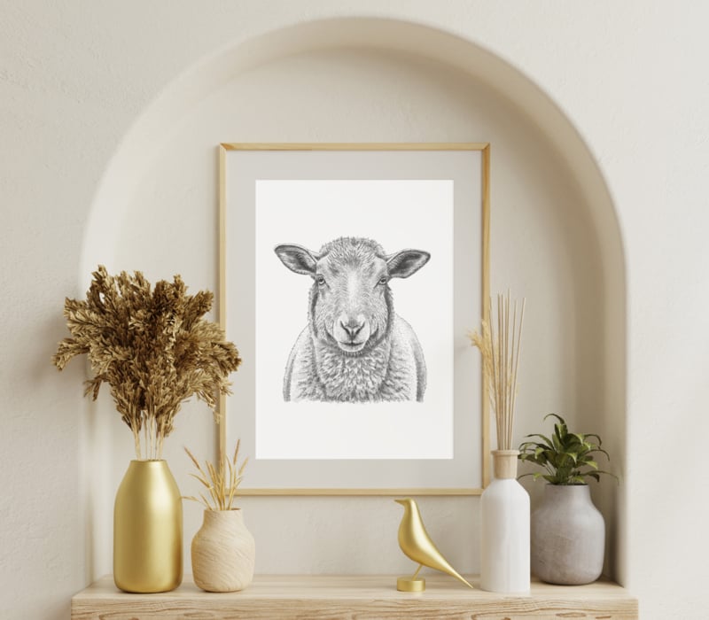 Poster A4 Schaap