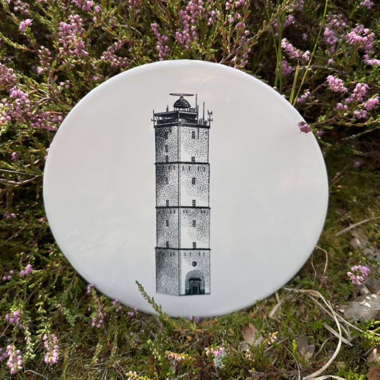 Wandtegel Vuurtoren Terschelling | Wad Anders Post