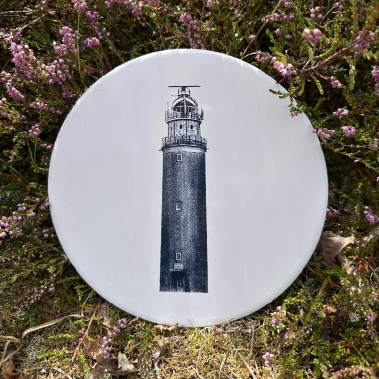 Wandtegel Vuurtoren Texel | Wad Anders Post