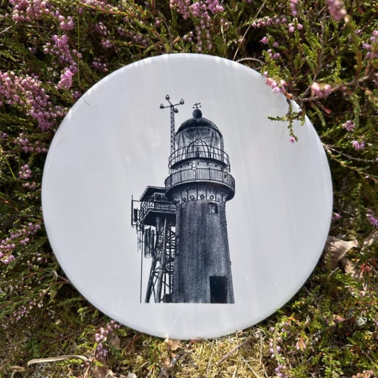 Wandtegel Vuurtoren Vlieland | Wad Anders Post