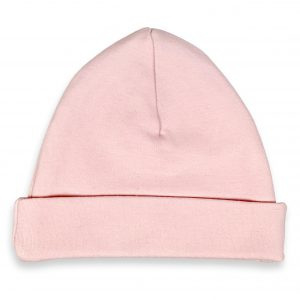 Babymutsje geborduurd met Terschelling – Blush