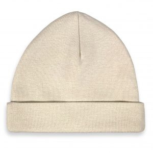 Babymutsje geborduurd met Terschelling – Cream