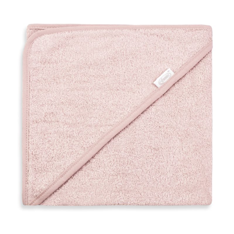 Badcape geborduurd met Terschelling – Blush