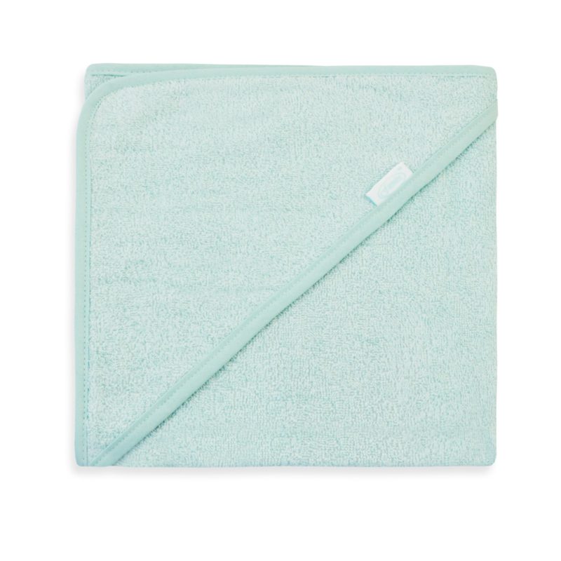 Badcape geborduurd met Terschelling – Mint