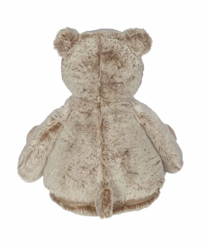 Beer knuffel met naam (41 cm), met geborduurde naam