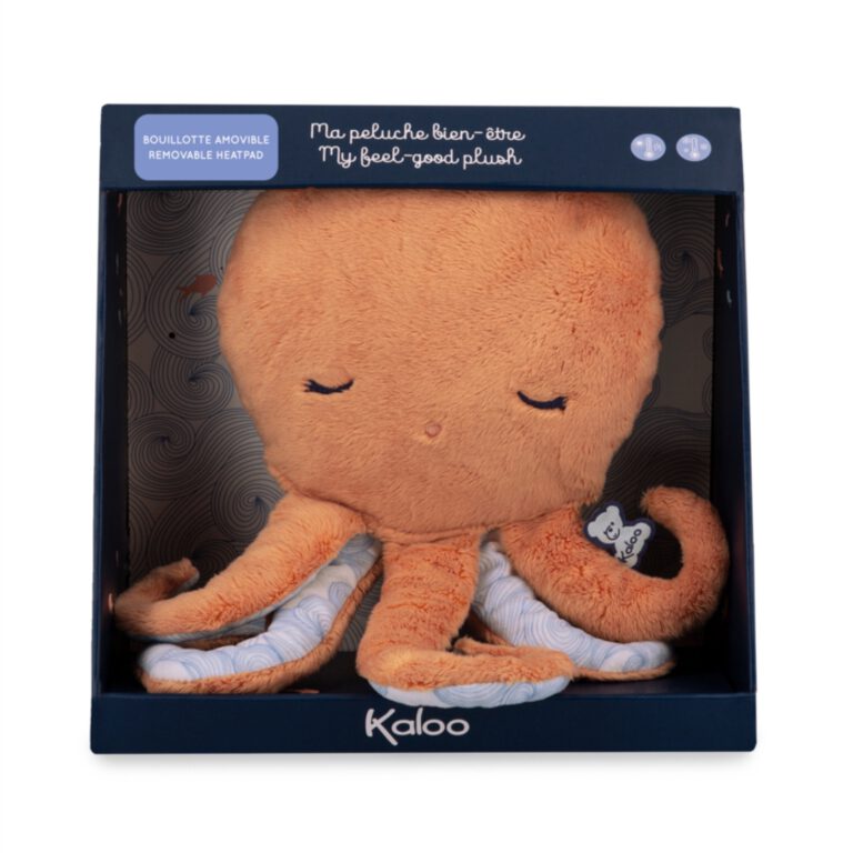 Kaloo Petit Calme – Warmteknuffel Octopus