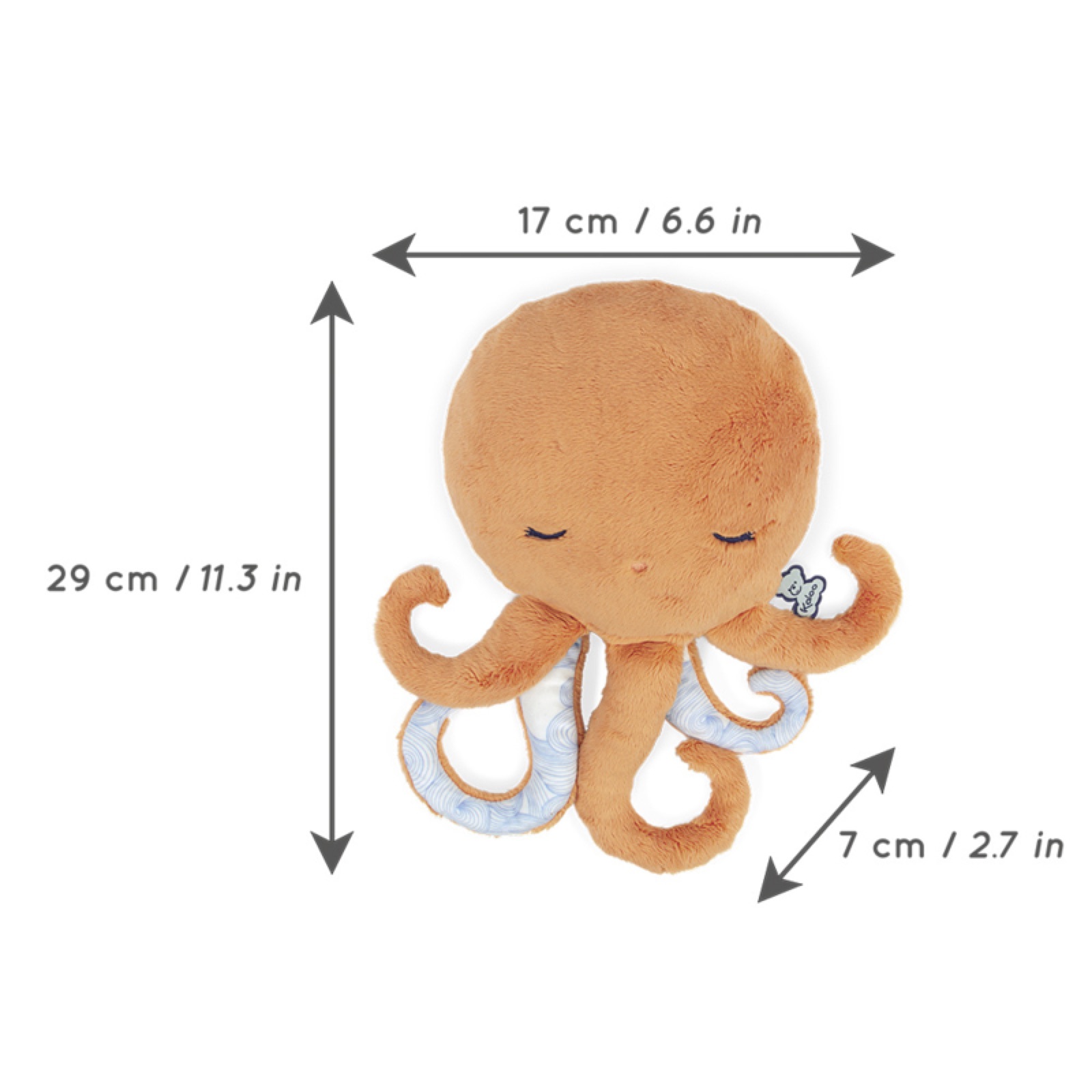 Kaloo Petit Calme – Warmteknuffel Octopus