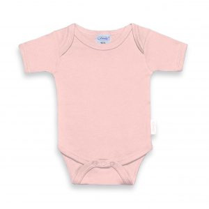 Romper geborduurd met Terschelling – Blush