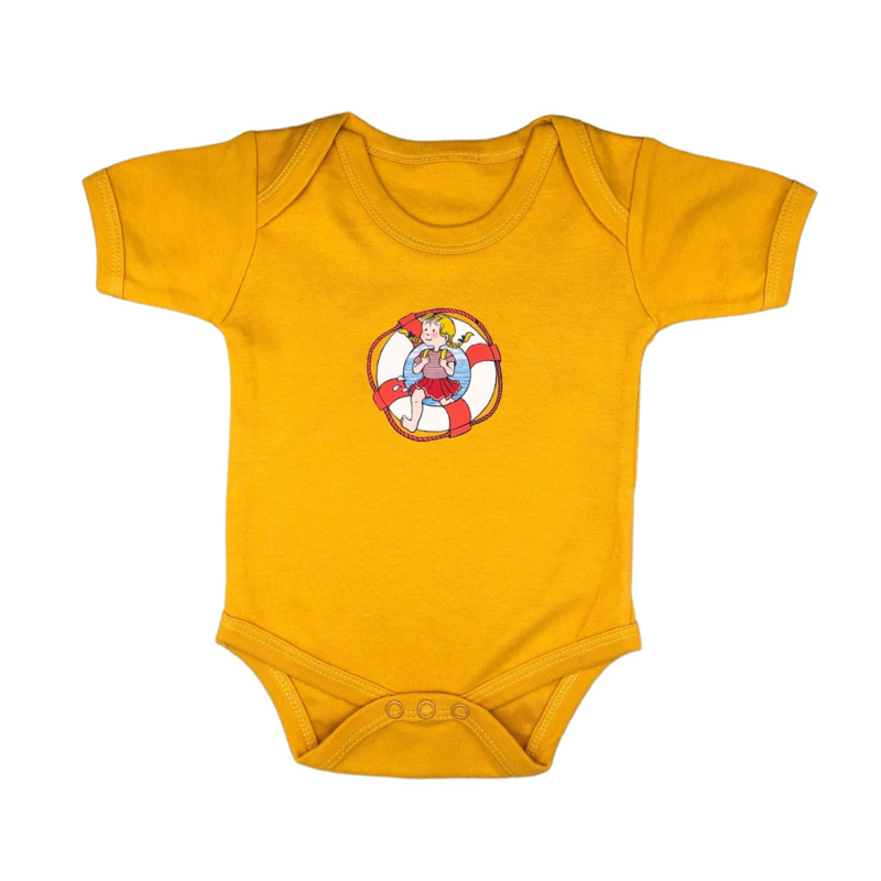 Romper Lobke – Sil & Lobke – Oker geel