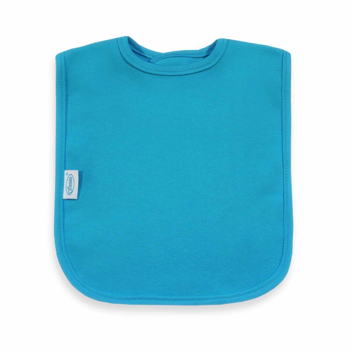 Slab jersey met marine-plaatje in Blauw