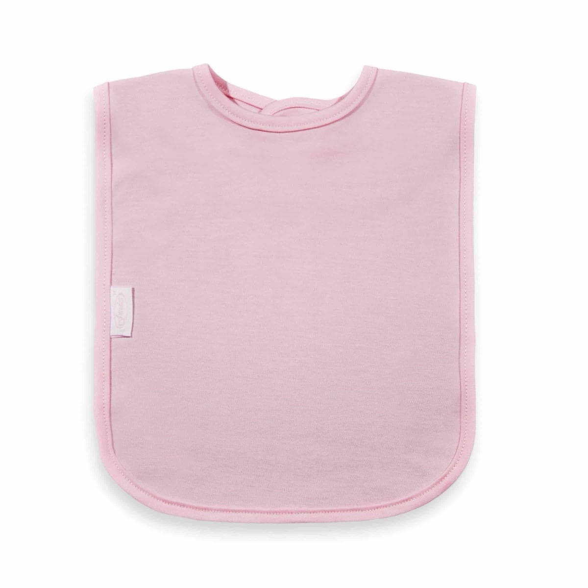 Slab jersey met marine-plaatje in Roze